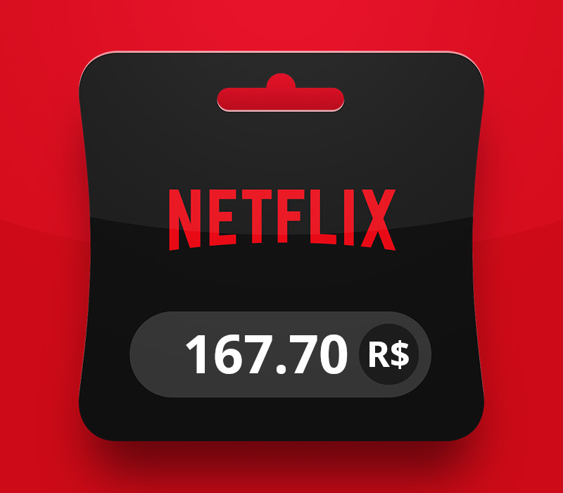 Netflix BRL 167.70 Подарочная карта BR