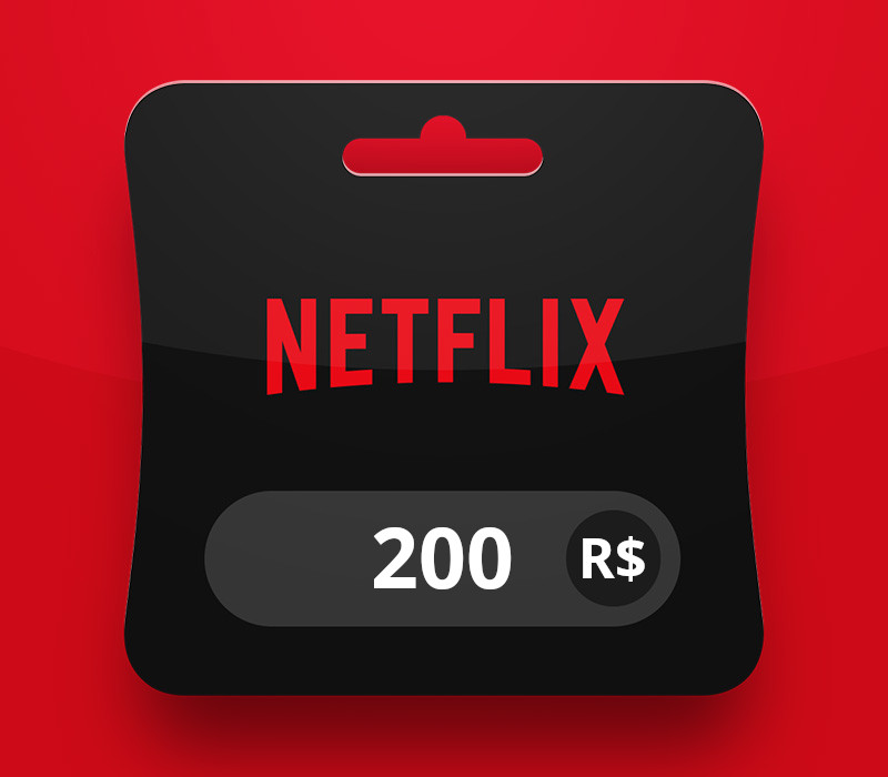 Netflix BRL 200 Подарочная карта BR
