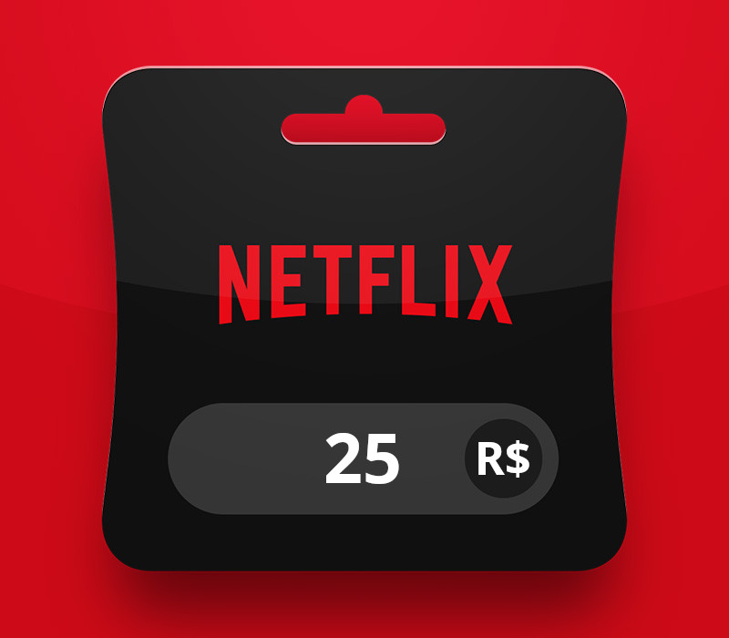 Netflix BRL 25 Подарочная карта BR
