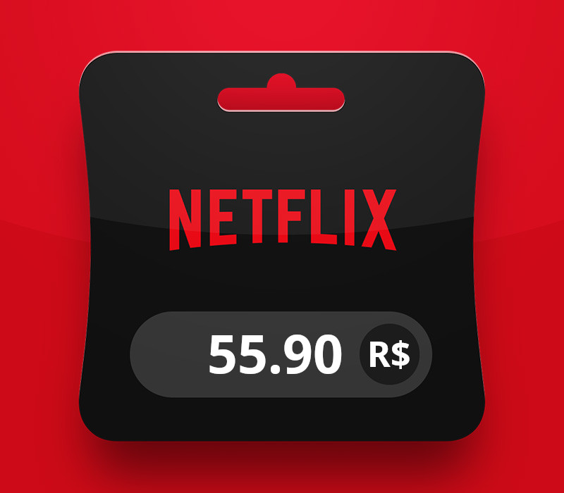 Netflix BRL 55.90 Подарочная карта BR