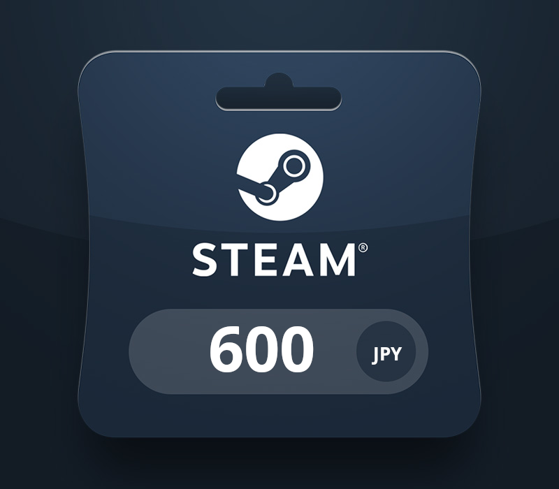 Steam Wallet JPY 600 Подарочная карта JP