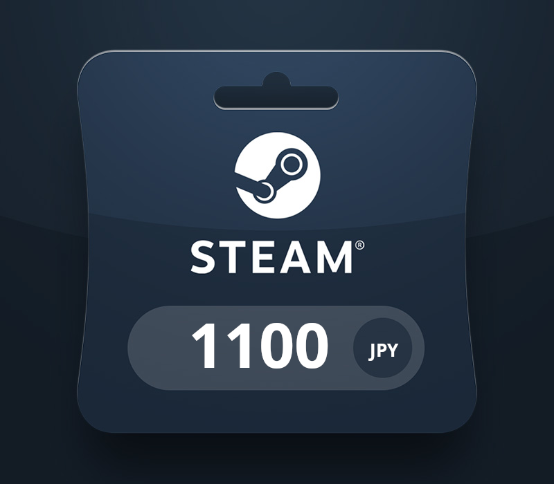 Steam Wallet JPY 1100 Gift Card JP