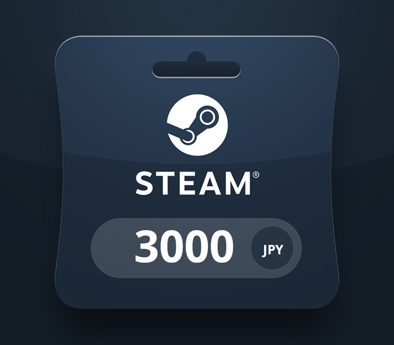Steam Wallet JPY 3000 Подарочная карта JP