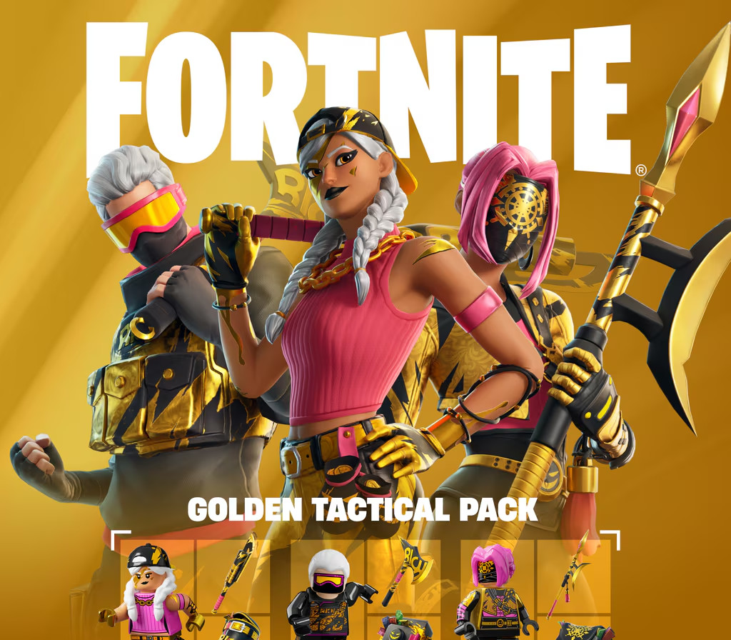 Fortnite - Golden Tactical Pack ZA XBOX One / Xbox Series X|S Ключ