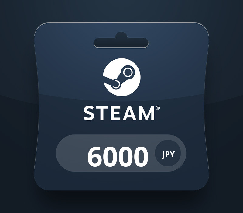Steam Wallet JPY 6000 Подарочная карта JP