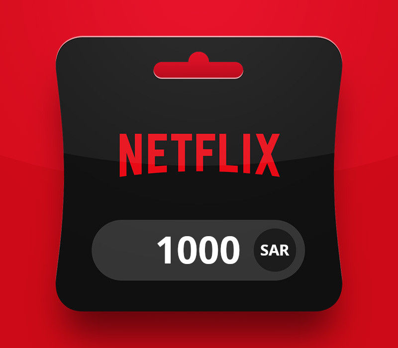Netflix SAR 1000 Подарочная карта SA