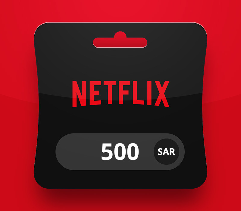 Netflix SAR 500 Gift Card SA