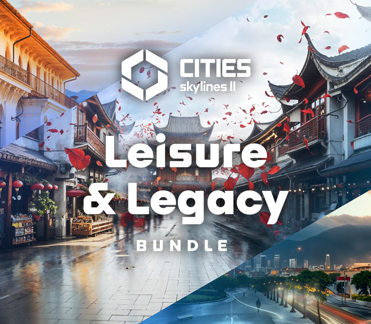 Cities: Skylines II - Leisure & Legacy Набор DLC PC Steam Ключ