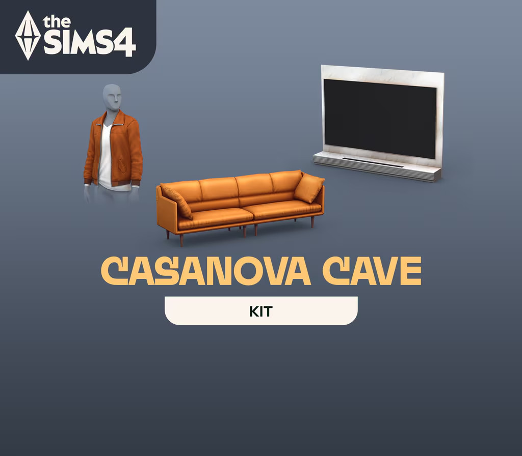 The Sims 4 - Casanova Cave Kit DLC EU PC EA App Ключ