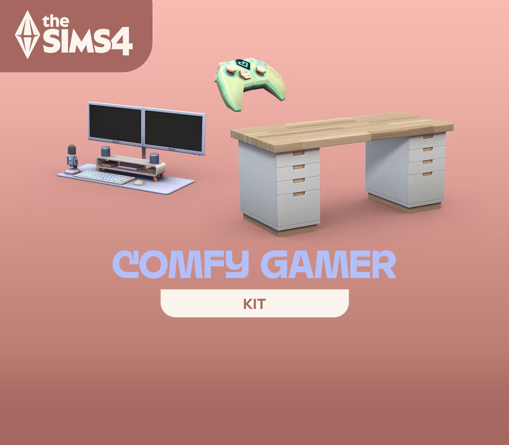 The Sims 4 - Comfy Gamer Kit DLC EU PC EA App Ключ