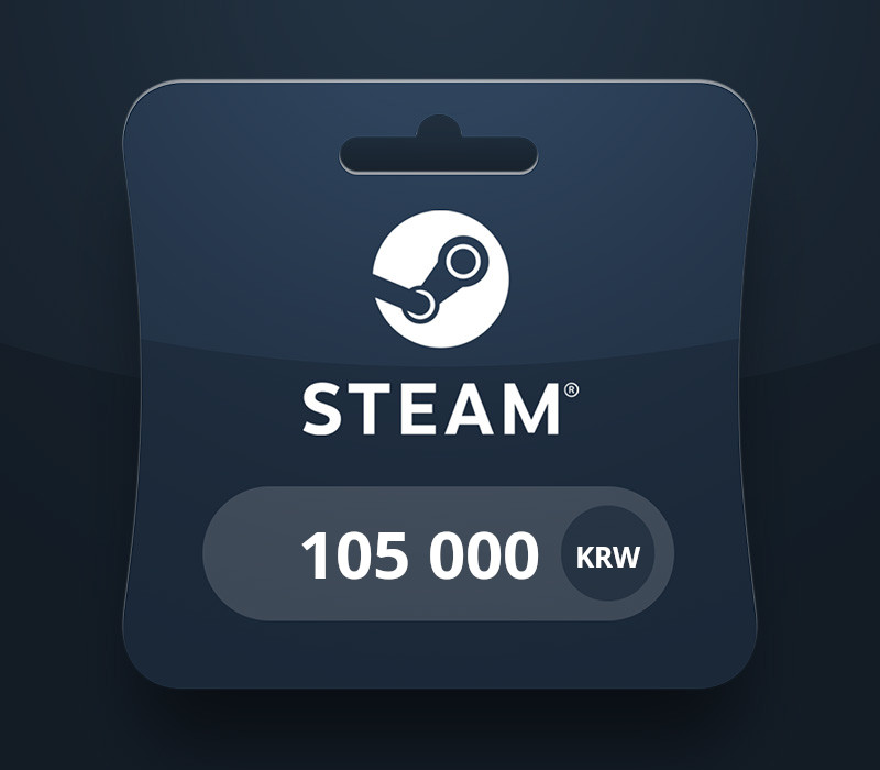 Steam Wallet KRW 105000 Подарочная карта KR