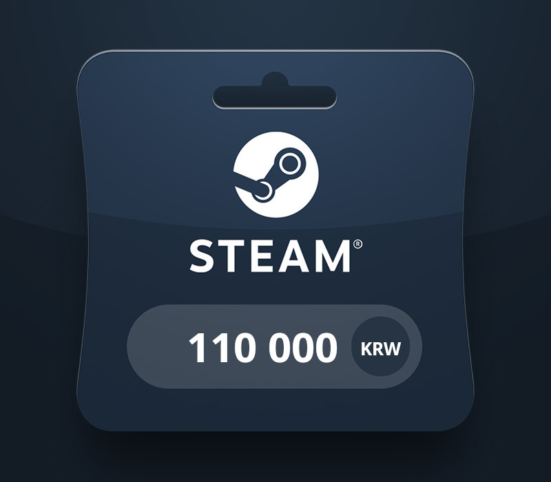 Steam Карта пополнения 110000 KRW KR Код активации