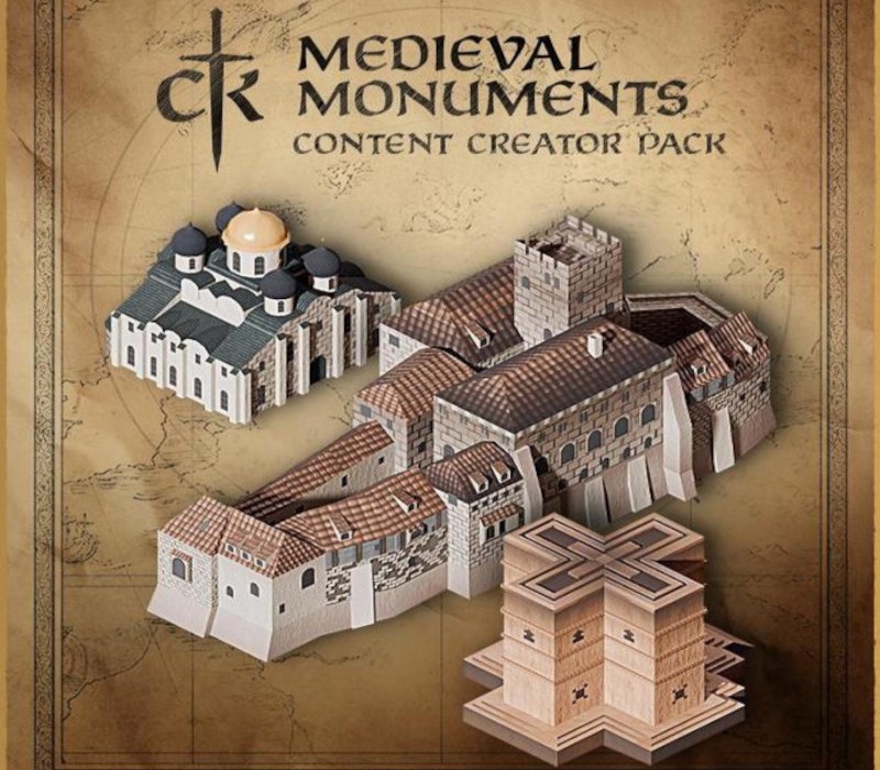 Crusader Kings III - Content Creator Pack: Medieval Monuments DLC PC Steam Ключ