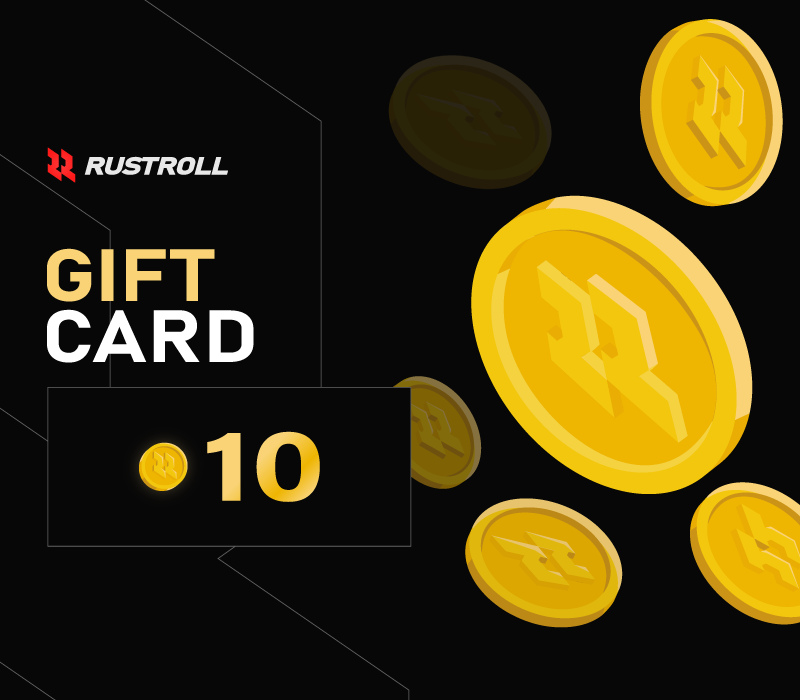 Rustroll.com 10$ Coin Подарочная карта