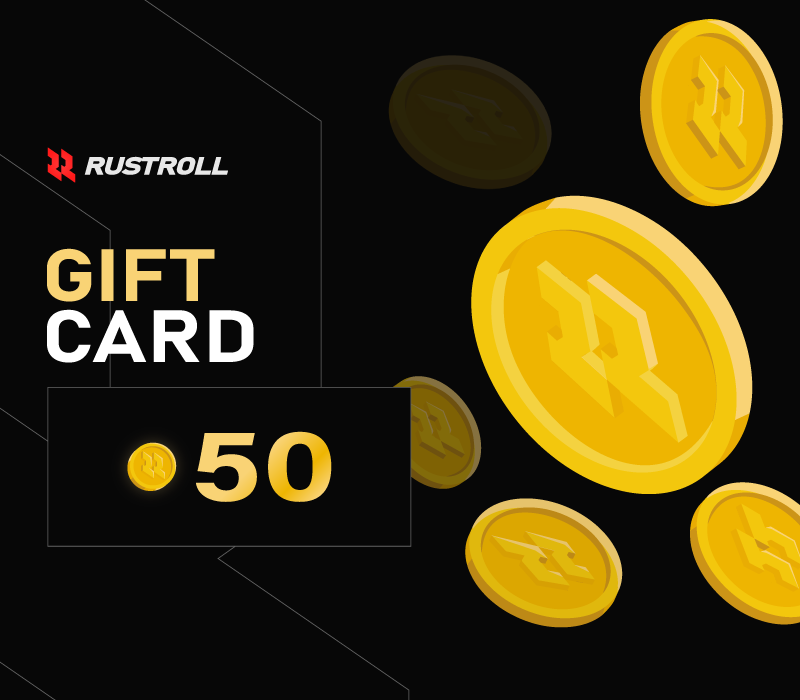 Rustroll.com 50$ Coin Подарочная карта