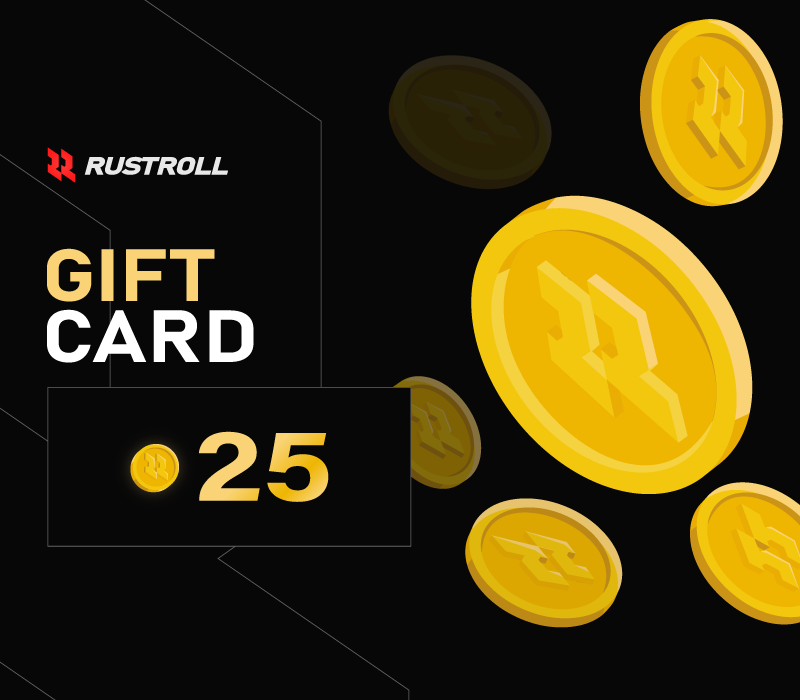 Rustroll.com 25$ Coin Подарочная карта