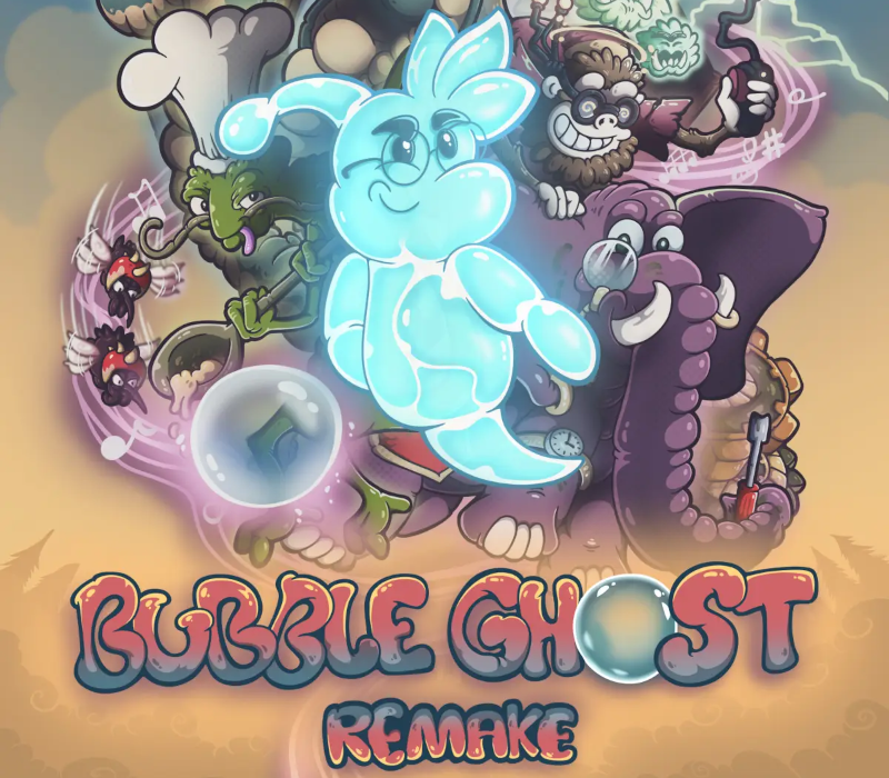 Bubble Ghost Ремейк PC Steam Ключ