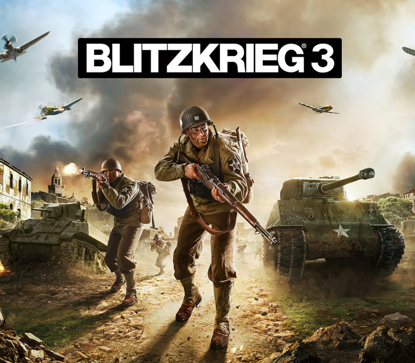 Blitzkrieg 3 PL/CZ/UKR/RU Languages Only PC Steam Ключ