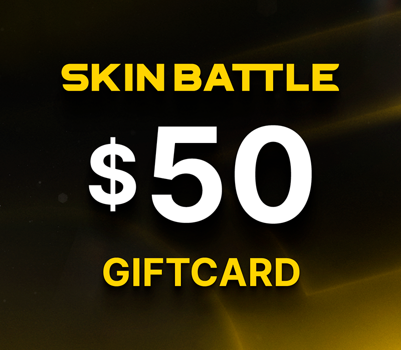 Skinbattle.gg $50 Подарочная карта