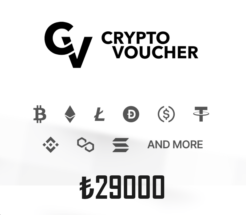 CRYPTO VOUCHER TRY 29000 Подарочная карта