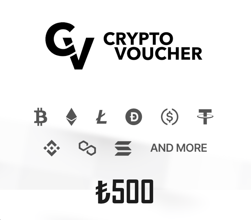 CRYPTO VOUCHER TRY 500 Подарочная карта