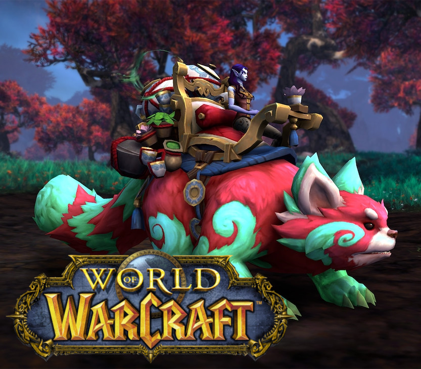 World of Warcraft - Meeksi Teatuft Mount DLC PC Battle.net Альтергифт