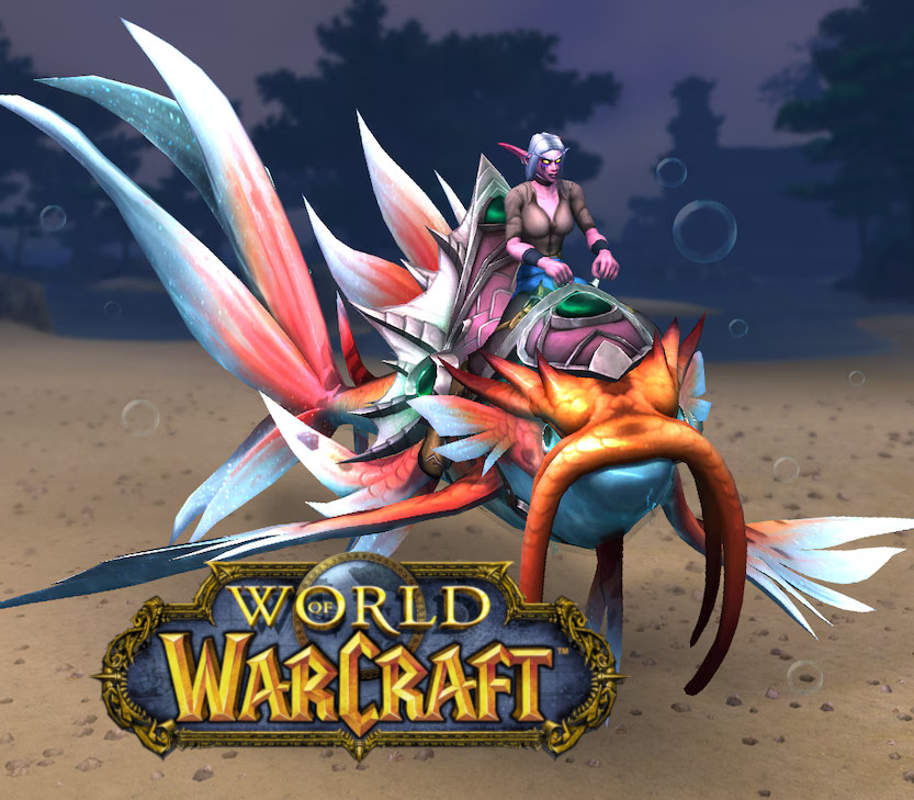 World of Warcraft - Wondrous Wavewhisker Mount DLC PC Battle.net Альтергифт