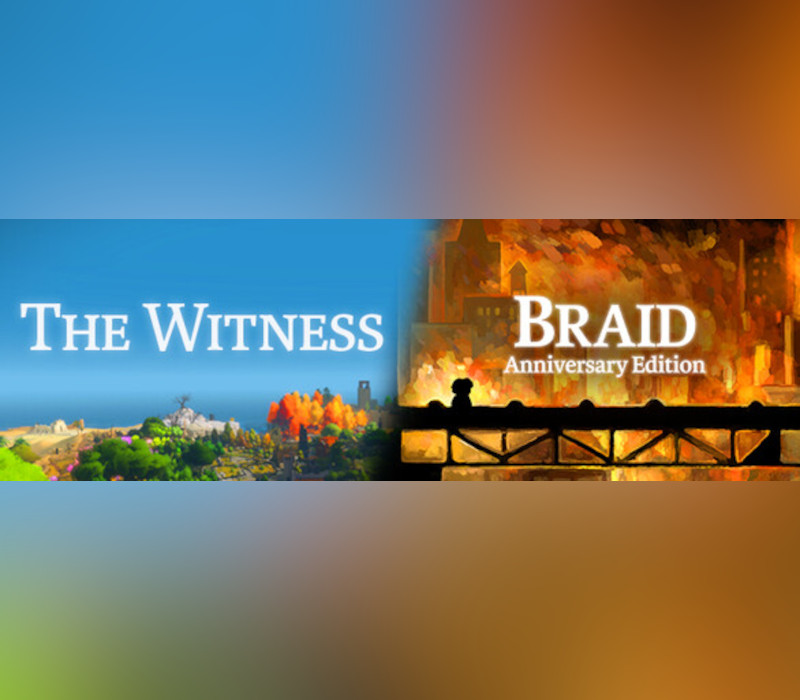 Braid Юбилейное издание + The Witness Набор PC Steam Ключ