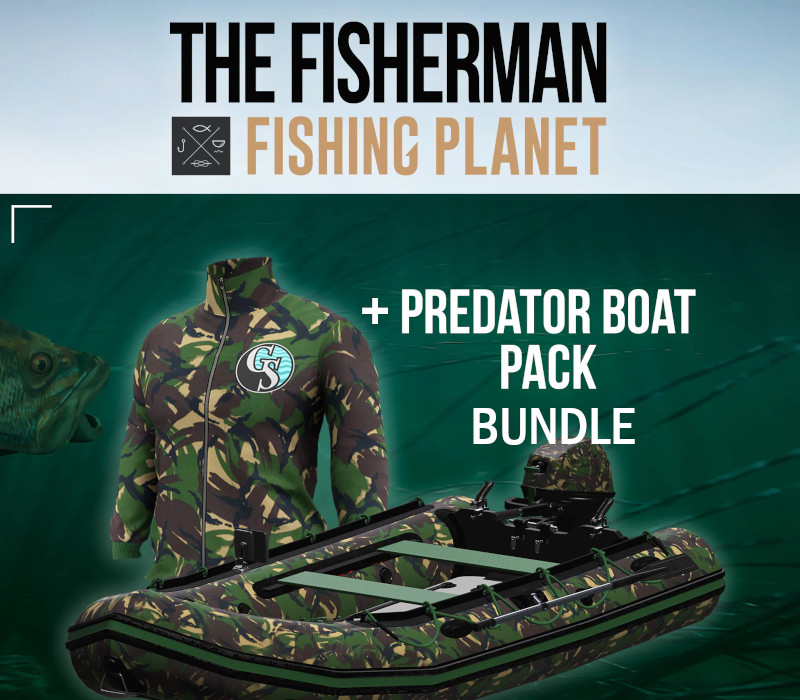 The Fisherman - Fishing Planet + Predator Boat Pack DLC PC Steam Ключ