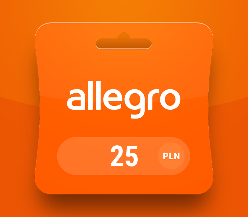 Allegro PLN 25 Подарочная карта PL