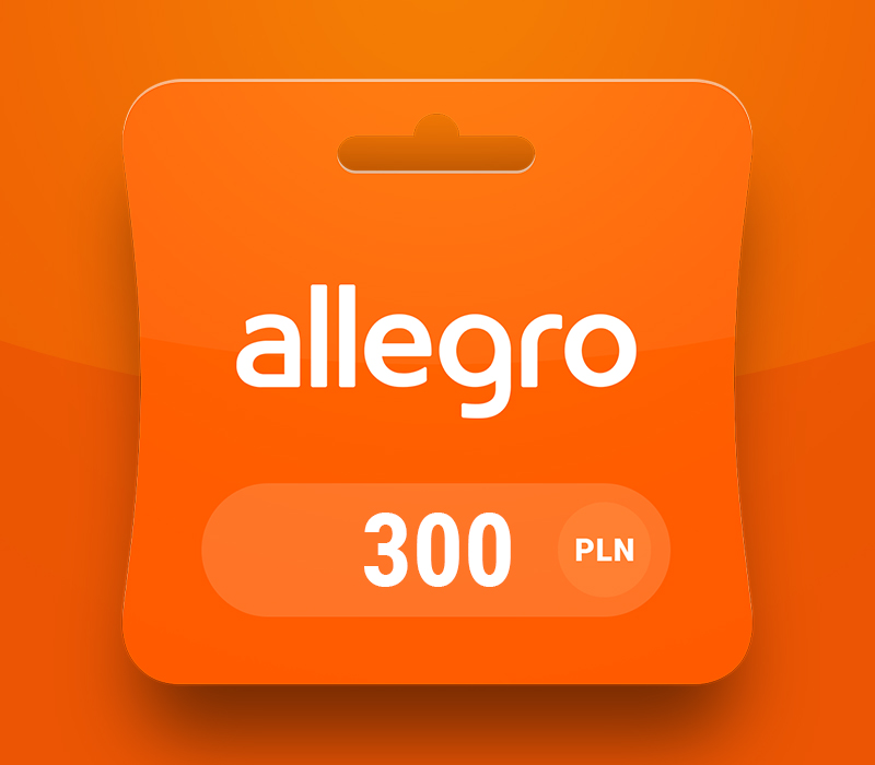 Allegro PLN 300 Подарочная карта PL