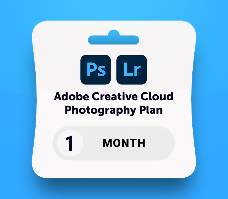 Adobe Creative Cloud Photography Plan - 1 мес. подписка Ключ RoW