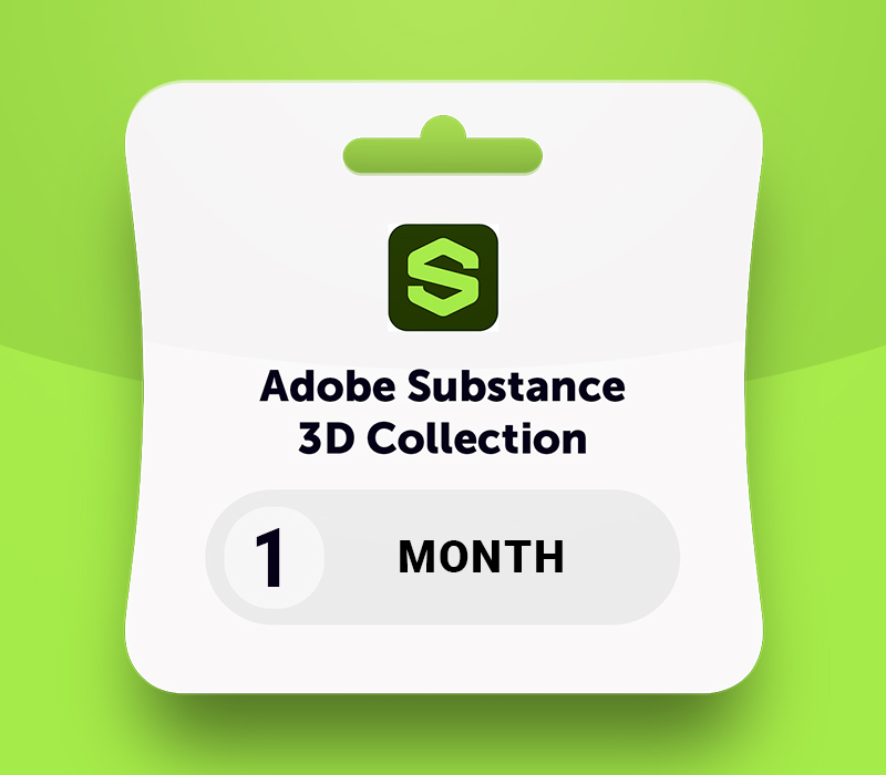 Adobe Substance 3D Коллекция - 1 мес. подписка Ключ
