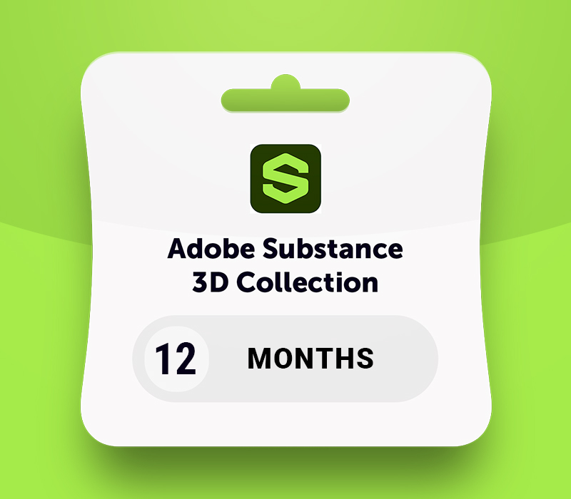Adobe Substance 3D Коллекция - 12 мес. Subscription Ключ