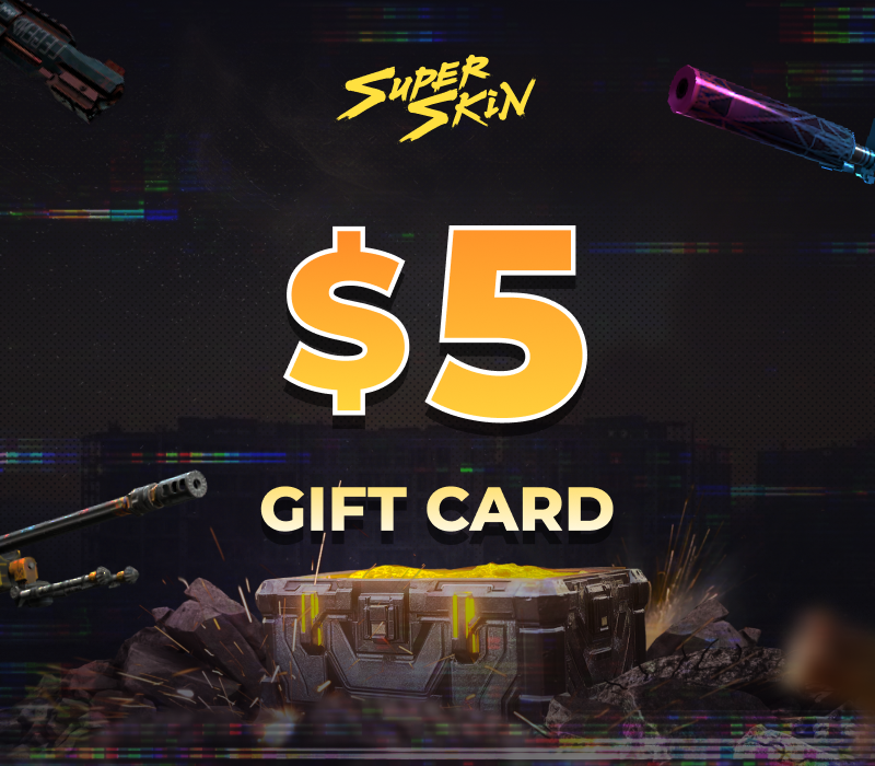 SuperSkin $5 Подарочная карта