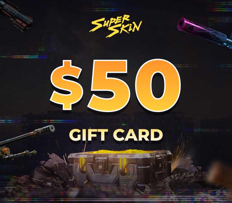 SuperSkin $50 Подарочная карта
