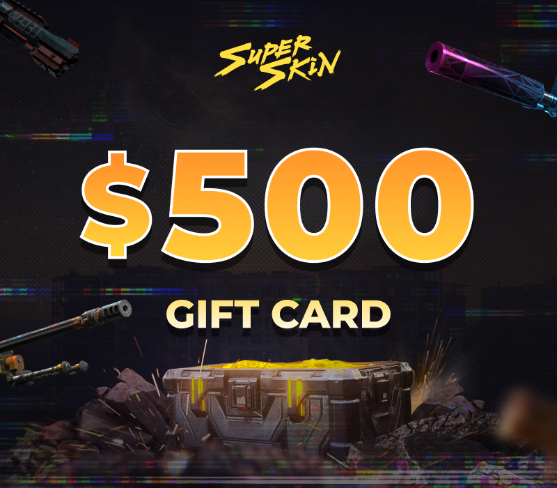 SuperSkin $500 Подарочная карта