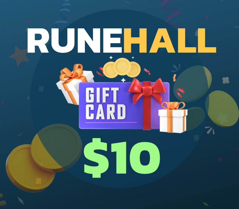 RuneHall $10 Подарочная карта