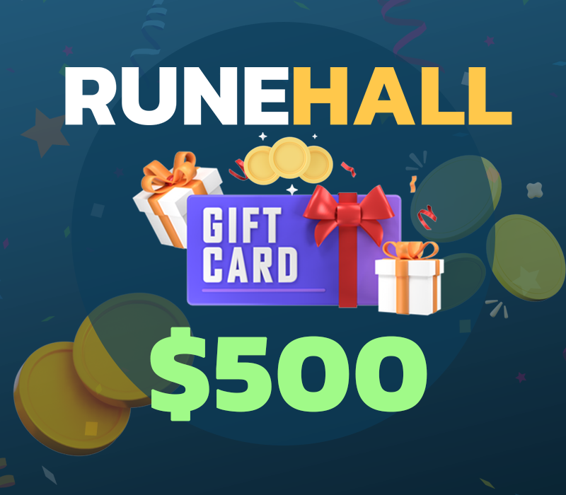 RuneHall $500 Подарочная карта