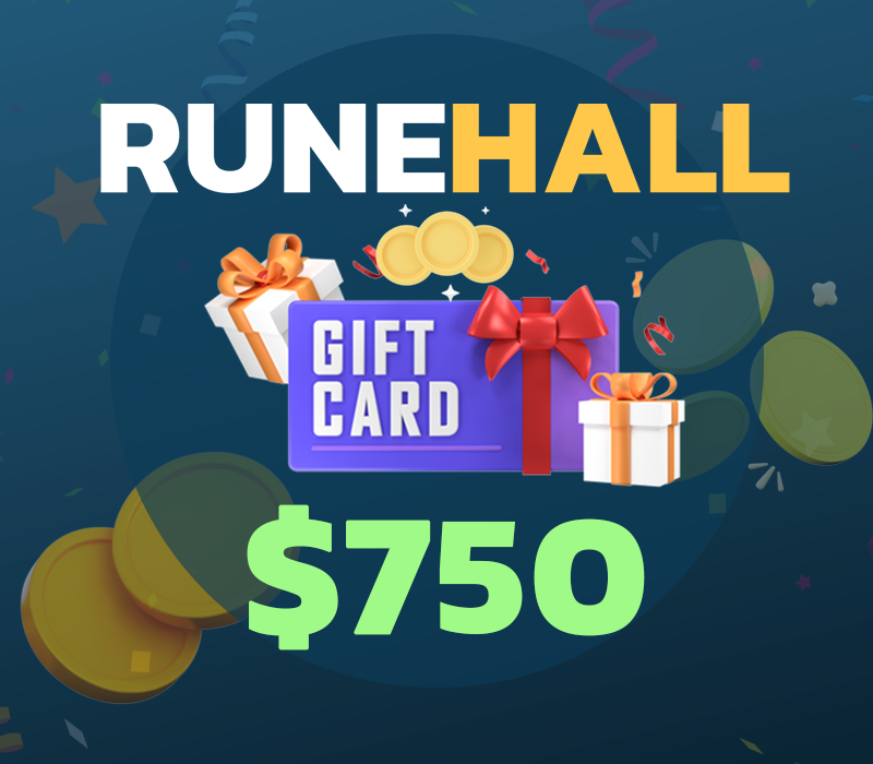 RuneHall $750 Подарочная карта