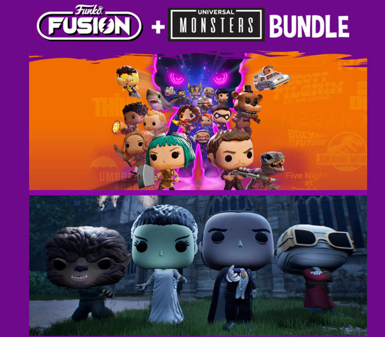 Funko Fusion Universal Monsters Pack Набор Xbox Series X|S Аккаунт