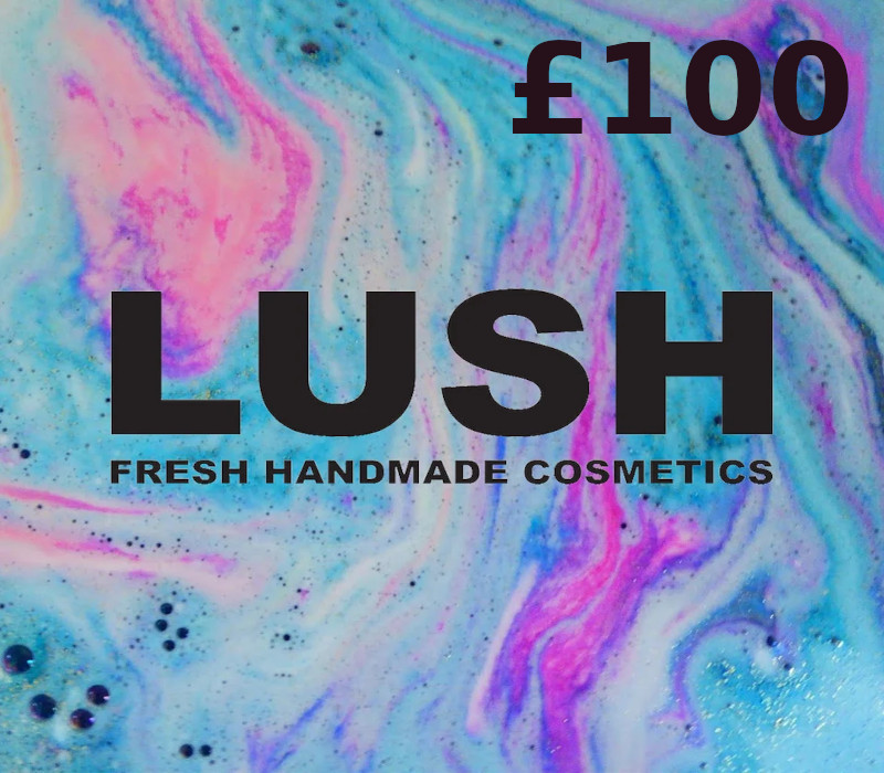 Lush GBP 100 Подарочная карта UK