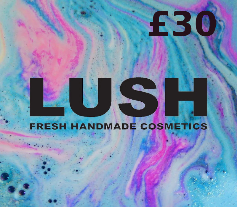 Lush GBP 30 Подарочная карта UK
