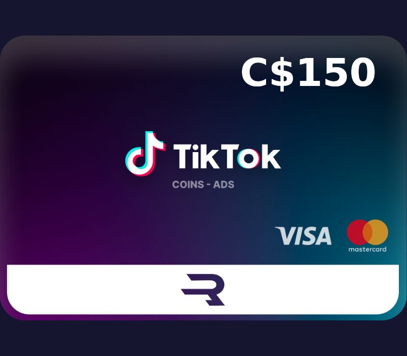 Rewarble TikTok CAD 150 Подарочная карта