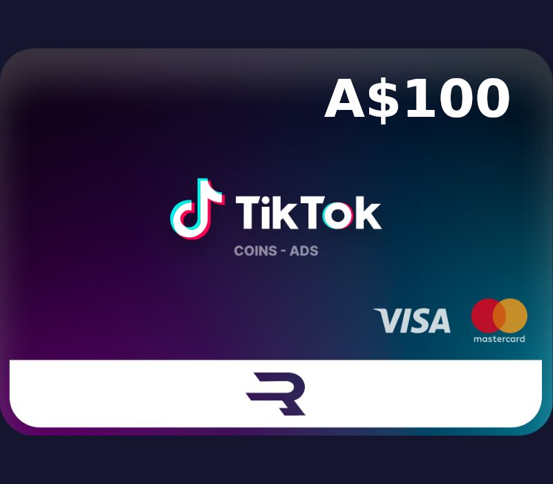 Rewarble TikTok AUD 100 Подарочная карта
