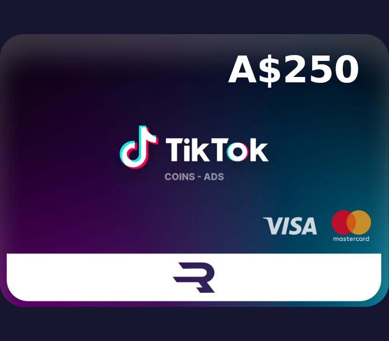Rewarble TikTok AUD 250 Подарочная карта