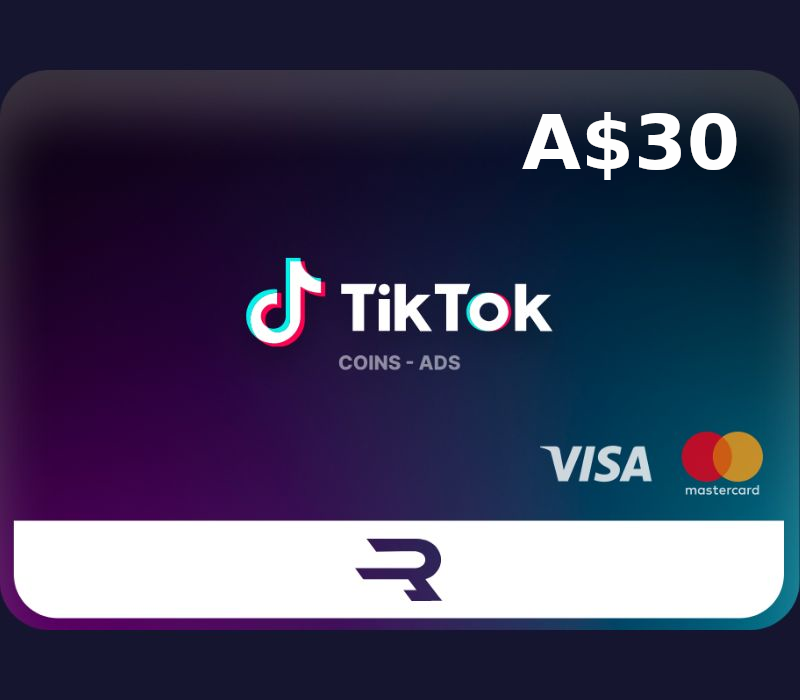 Rewarble TikTok AUD 30 Подарочная карта