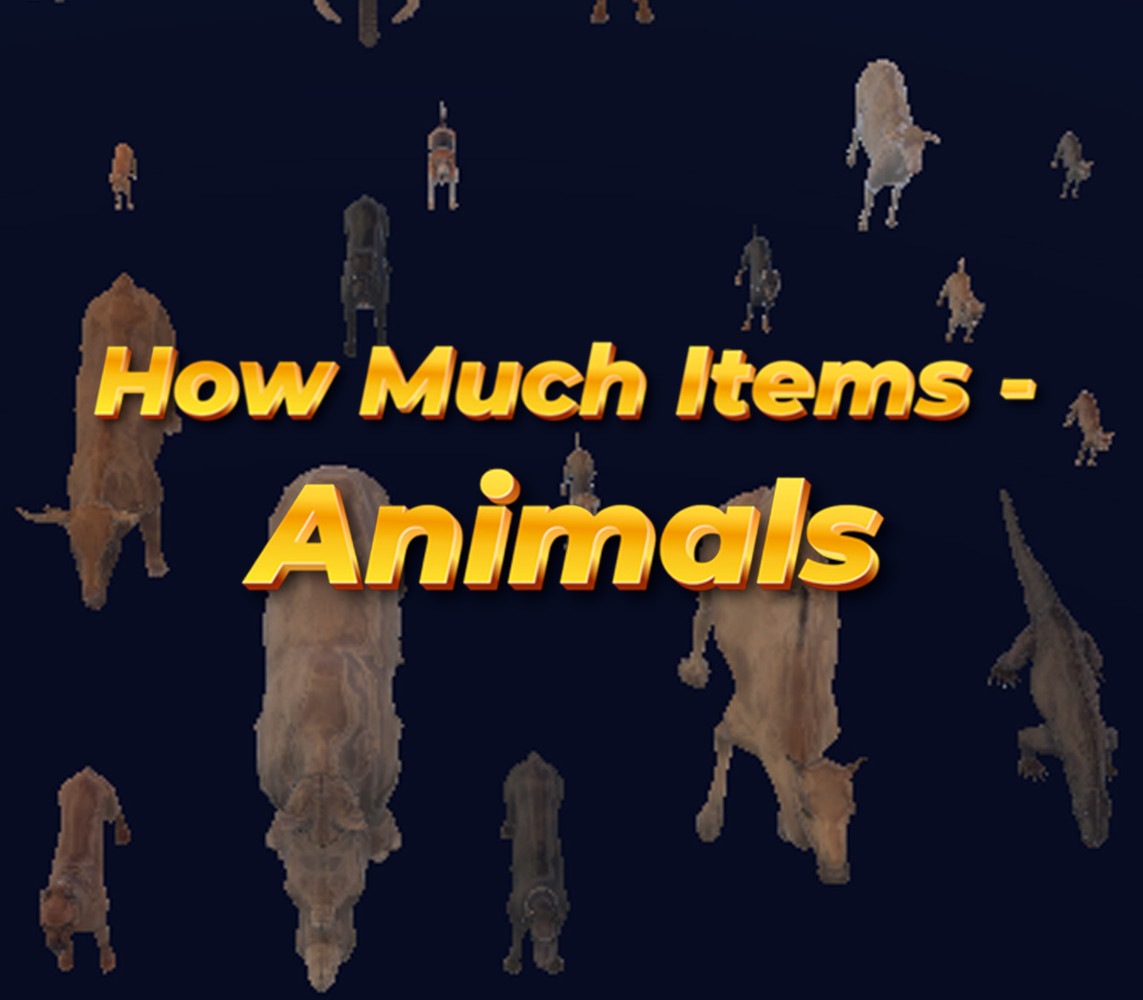 How Much Items: Animals PC Steam Ключ