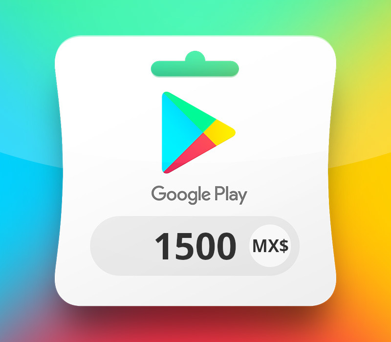 Google Play MXN 1500 Подарочная карта MX