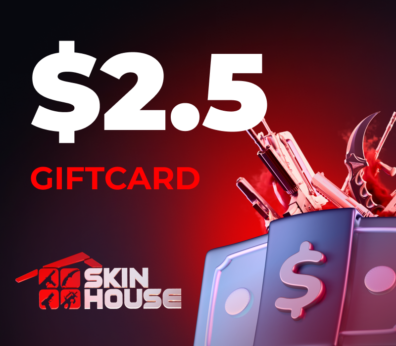 SkinHouse.gg $2.5 Подарочная карта